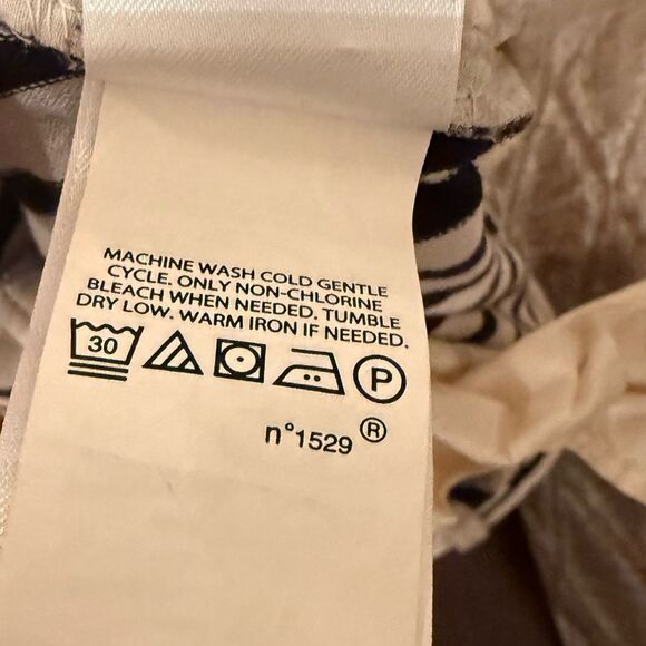 Polo Ralph Lauren Natural Striped straight leg thick cotton Pants - Picture 4 of 5